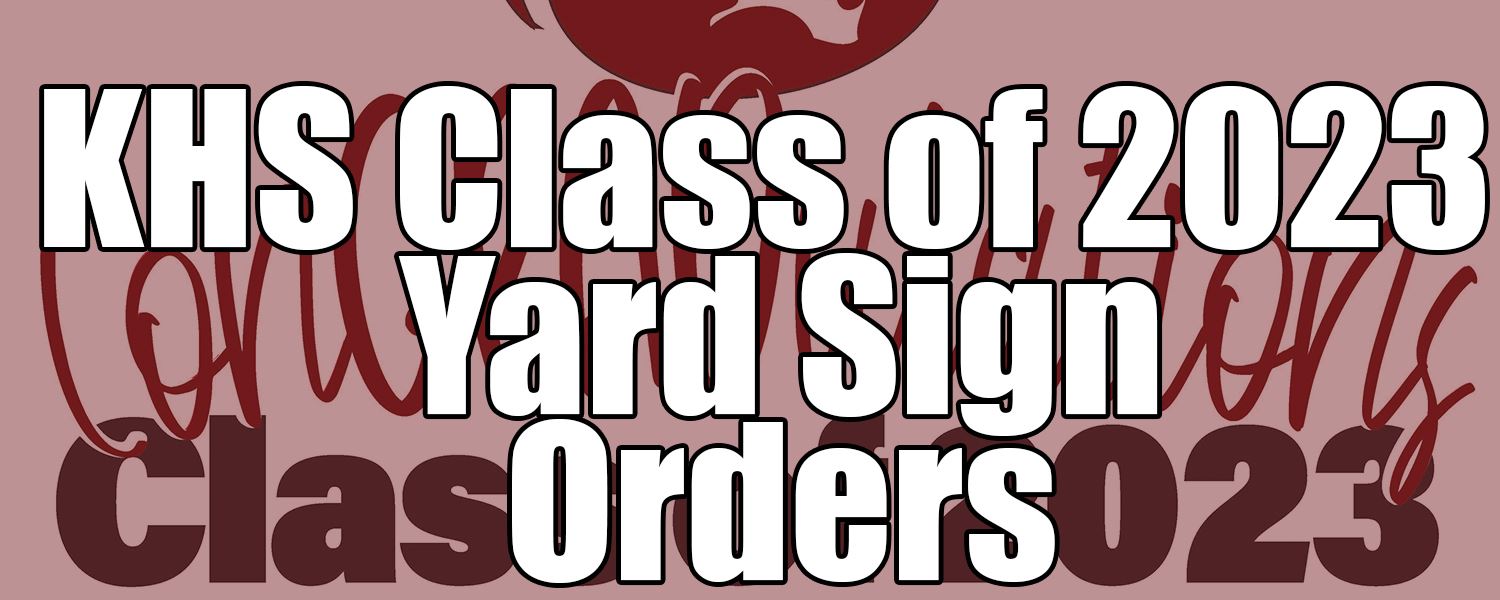  senior 2023 yard signs